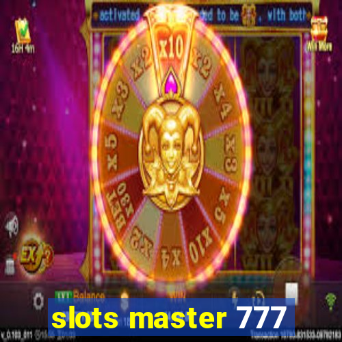 slots master 777